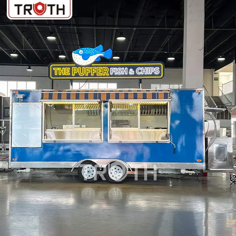 Fast Food Truck For Hamburg