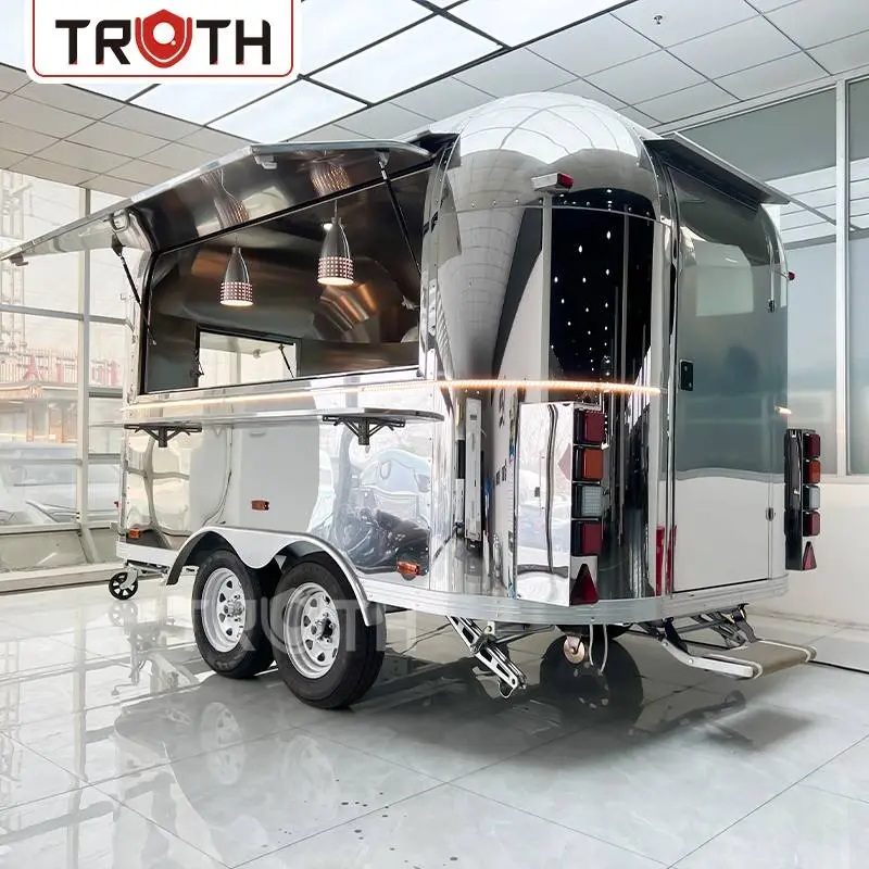 Food Truck Coffee Trailer Food Van Cart